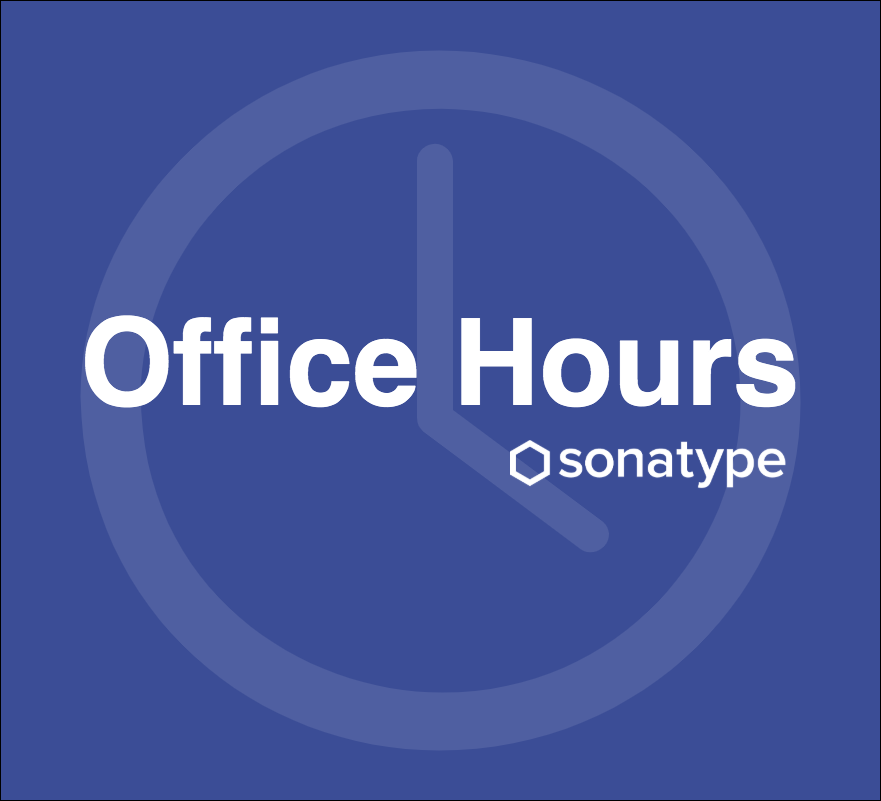 Sonatype Office Hours